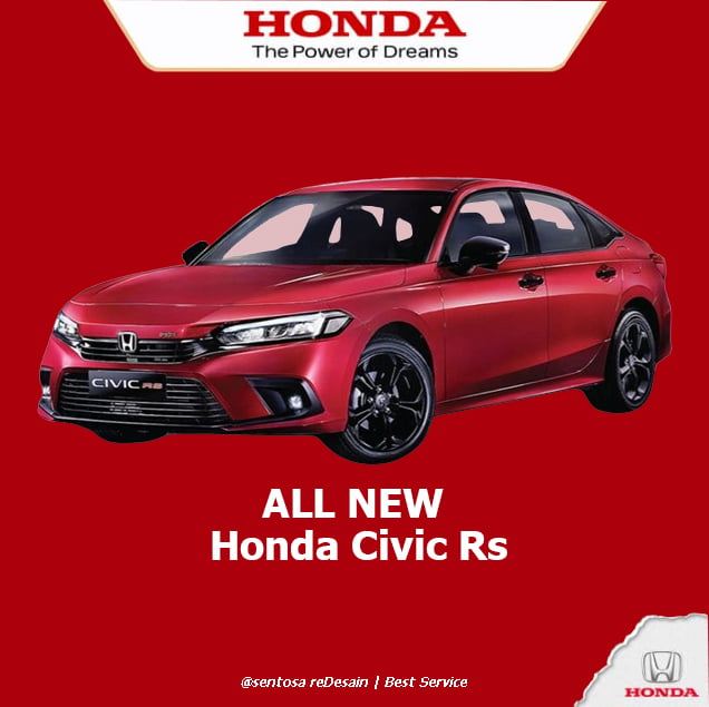 All new Honda Civic rs fiture Bekasi